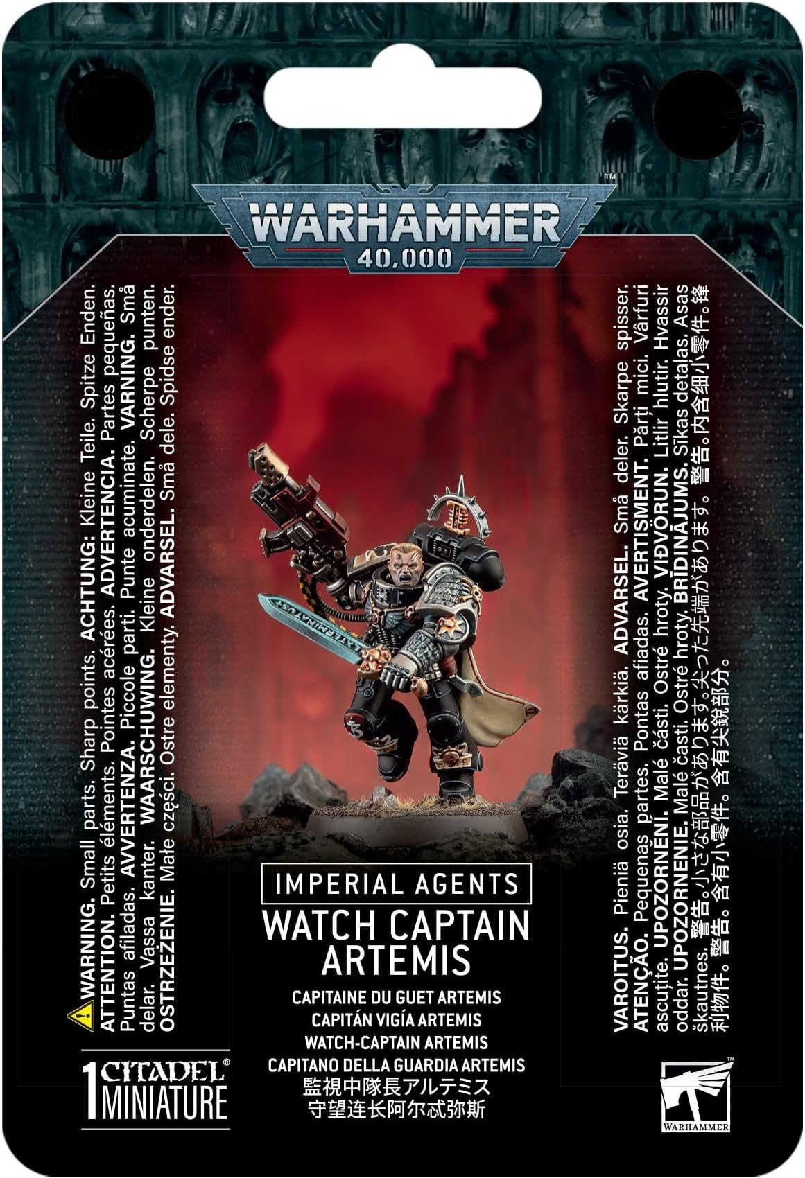 Games Workshop Warhammer 40,000 Imperial Agents Deathwatch Captain Artemis
