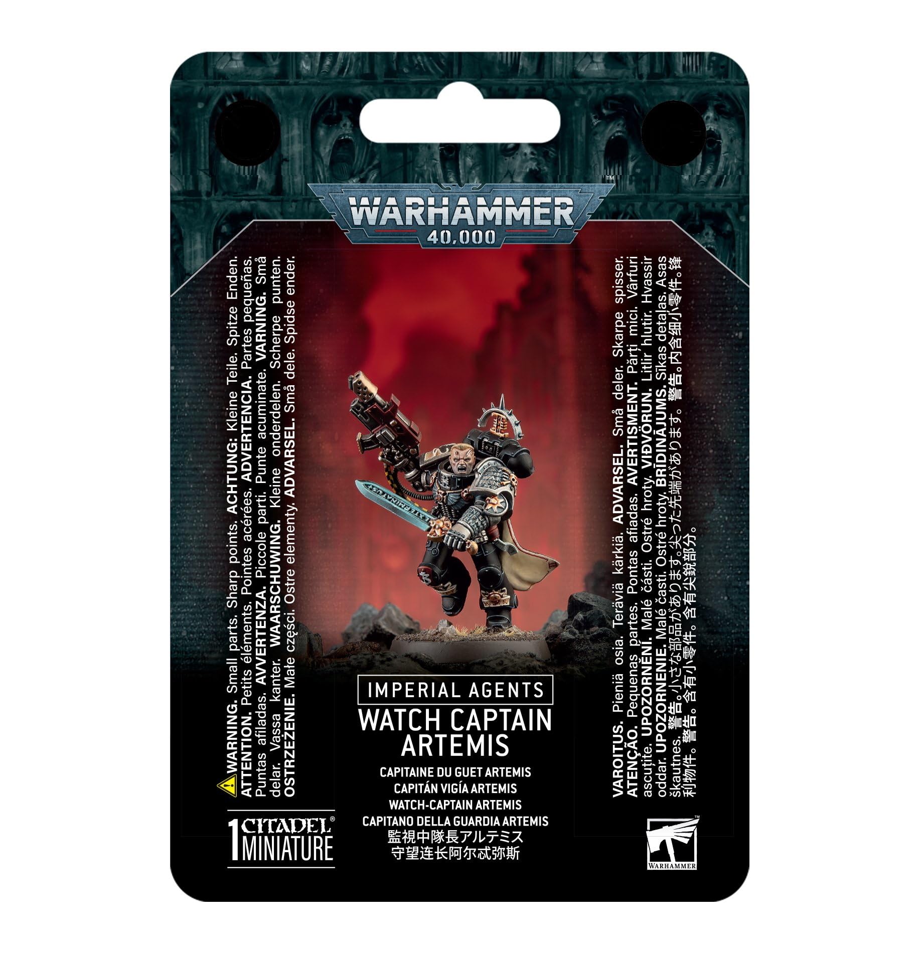Capitán Artemis Warhammer 40k Deathwatch Agentes Imperiales Games Workshop mini 2