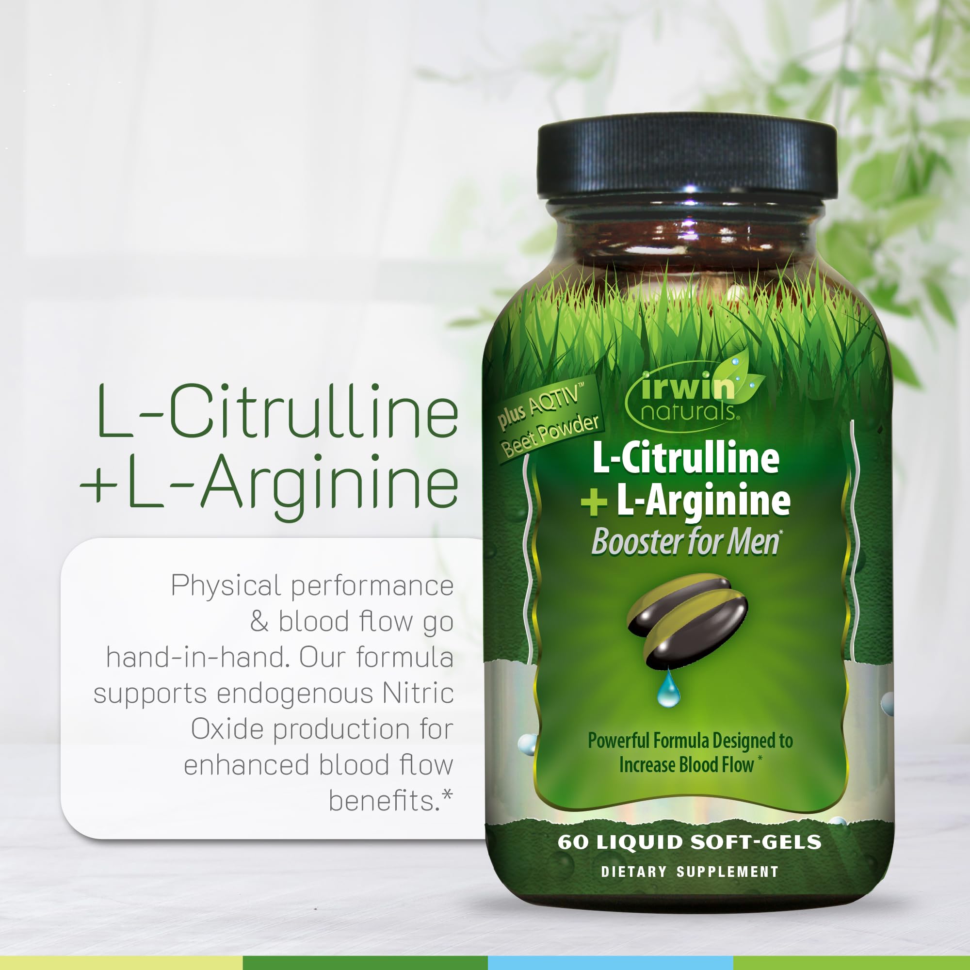Irwin Naturals L-Citrulline + L-Arginine Nitric Oxide Support — Amazon image 5