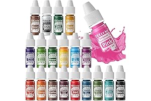 Oil-Based Food Coloring Upgraded 20 Colors Safe for Chocolate
