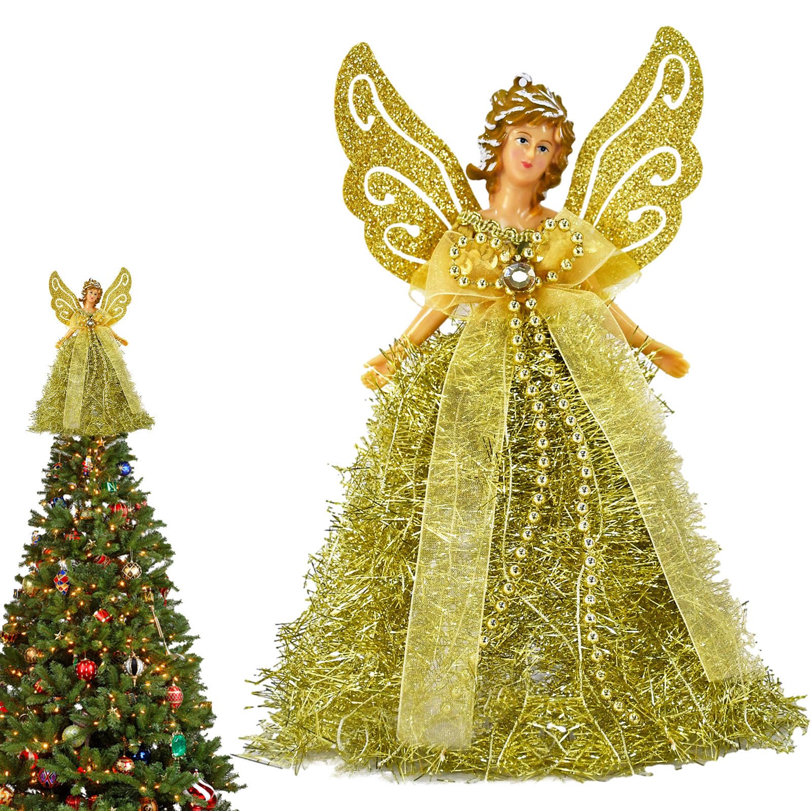 【新品】クリスマス　デコレーション　エンジェル　天使 イルミネーション　オブジェ imgrc0091185134.jpg
