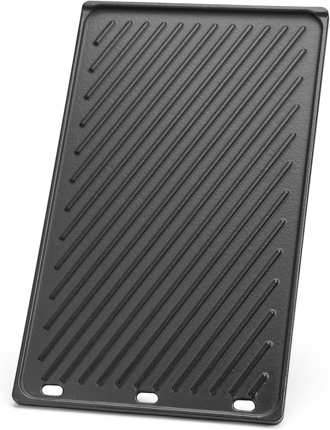 only fire Cast-Iron Griddle Plancha for Weber Genesis II & II LX 400 Series, II E/S-410, II E/S-435, II LX E/S-440, Reversible Cooking Griddle, Replacement Parts for Weber 66089/66097