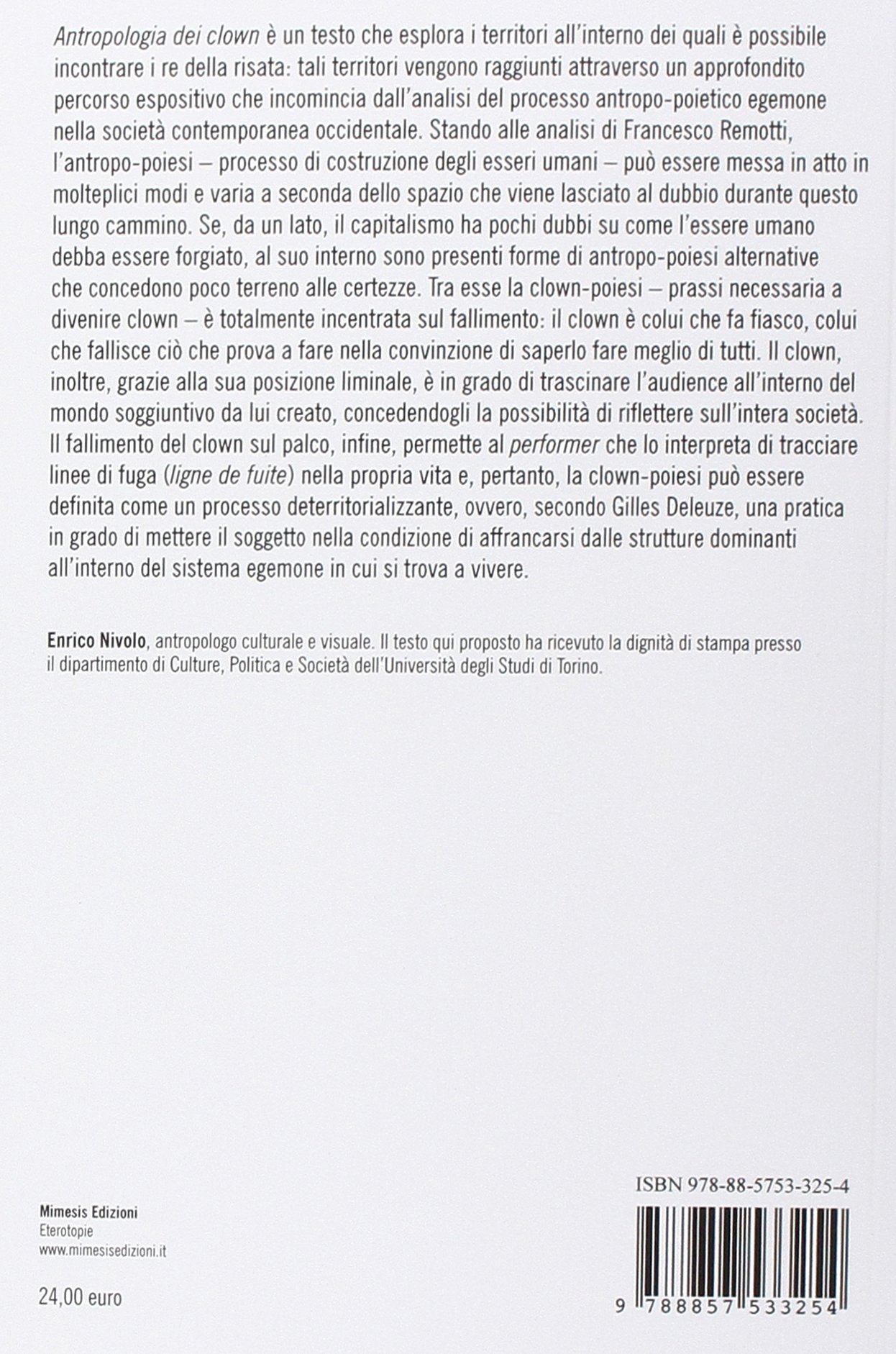 Antropologia dei clown. Percorsi rizomatici tra liminalità e anti-struttura