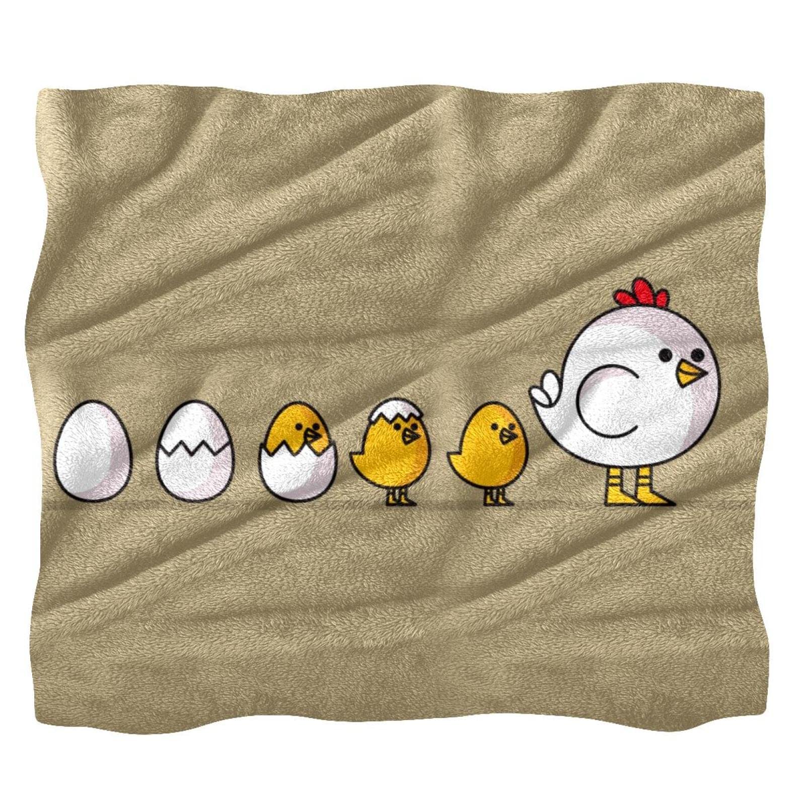 Couverture polaire oiseau contre le froid plaid doux lit et canapé