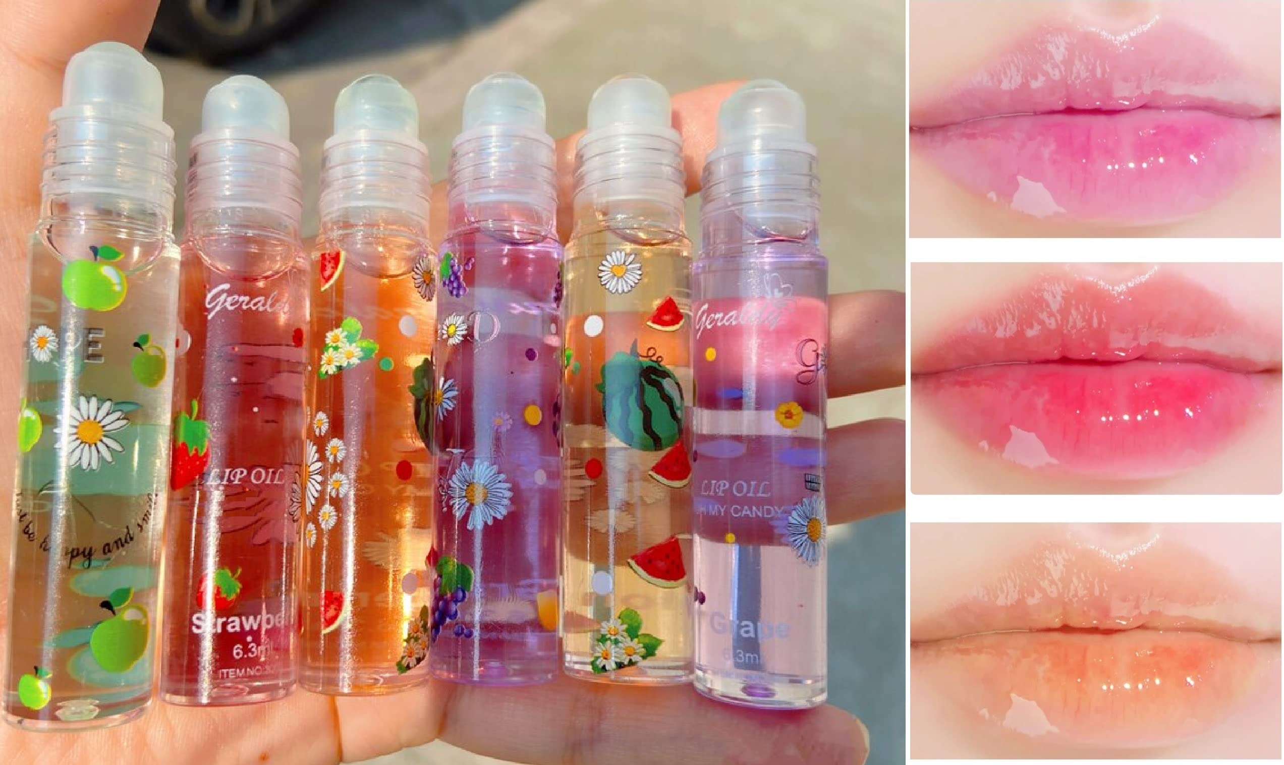 BEST WATERPROOF LIP OIL FRUIT LIP PLUMPER LIP OIL FRUIT-picture-47