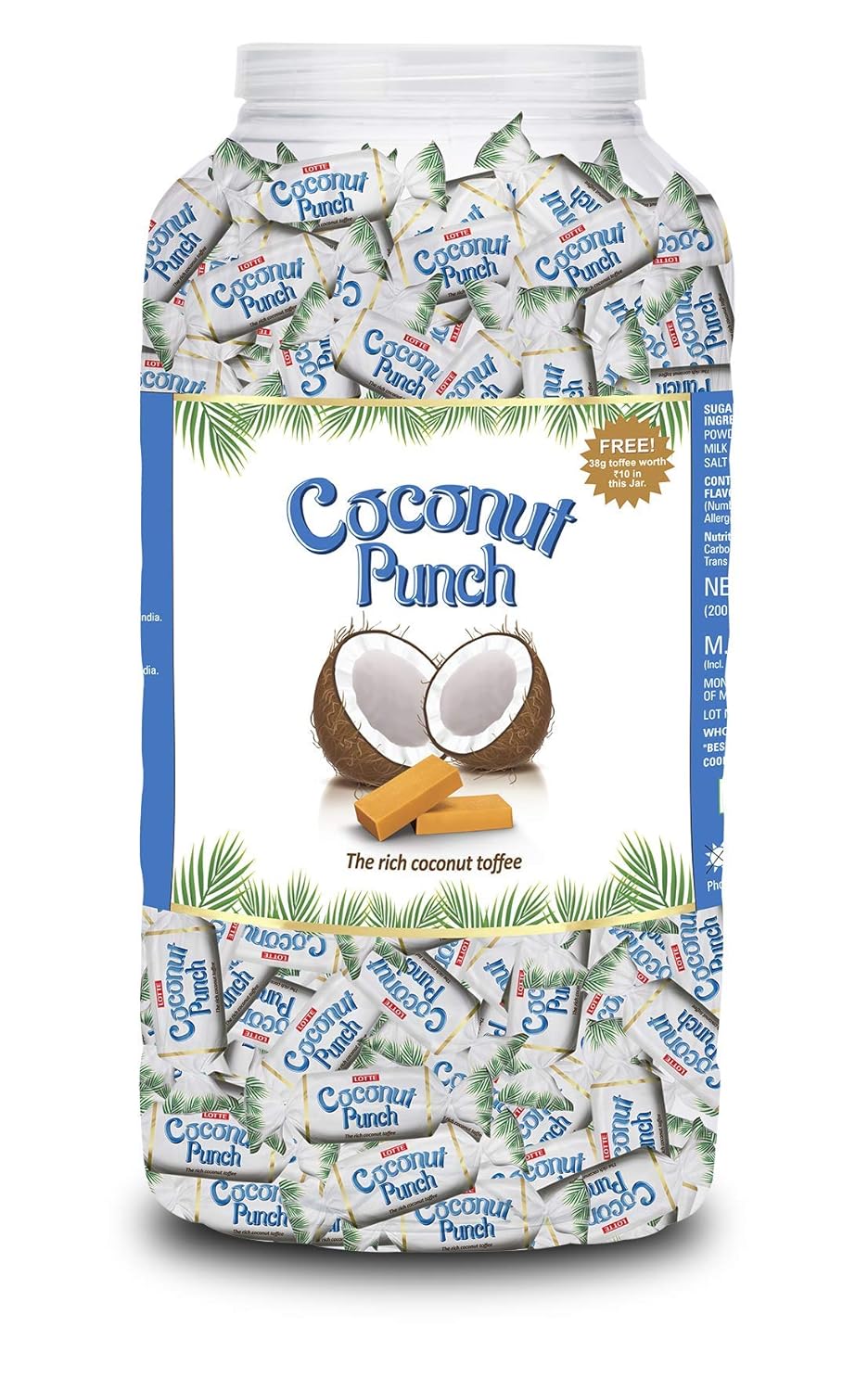 Lotte Coconut Punch Jar, 798g Amazon.in Grocery & Gourmet Foods
