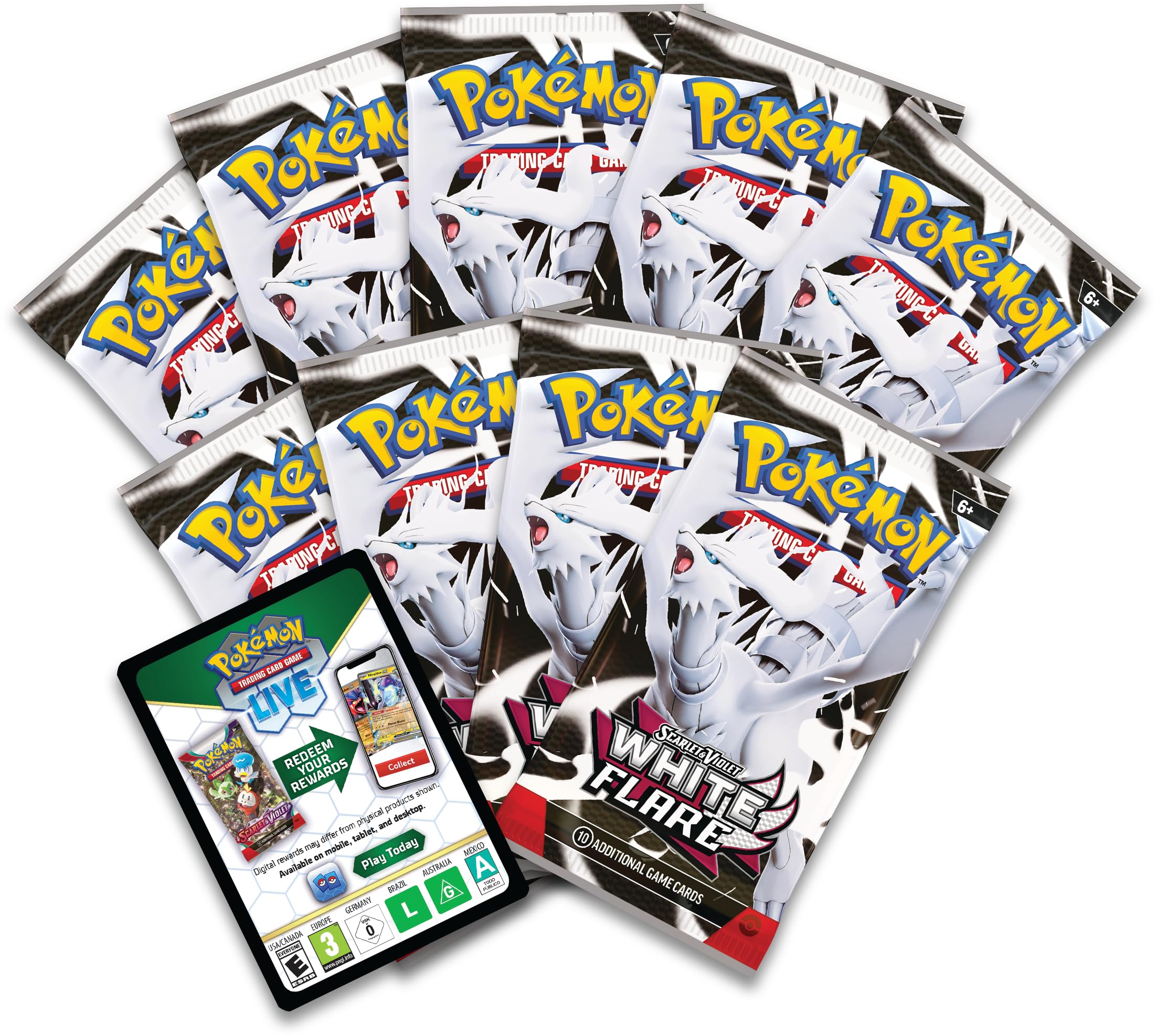 Pokemon TCG Scarlet & Violet 10.5 White Flare Elite Trainer Box
