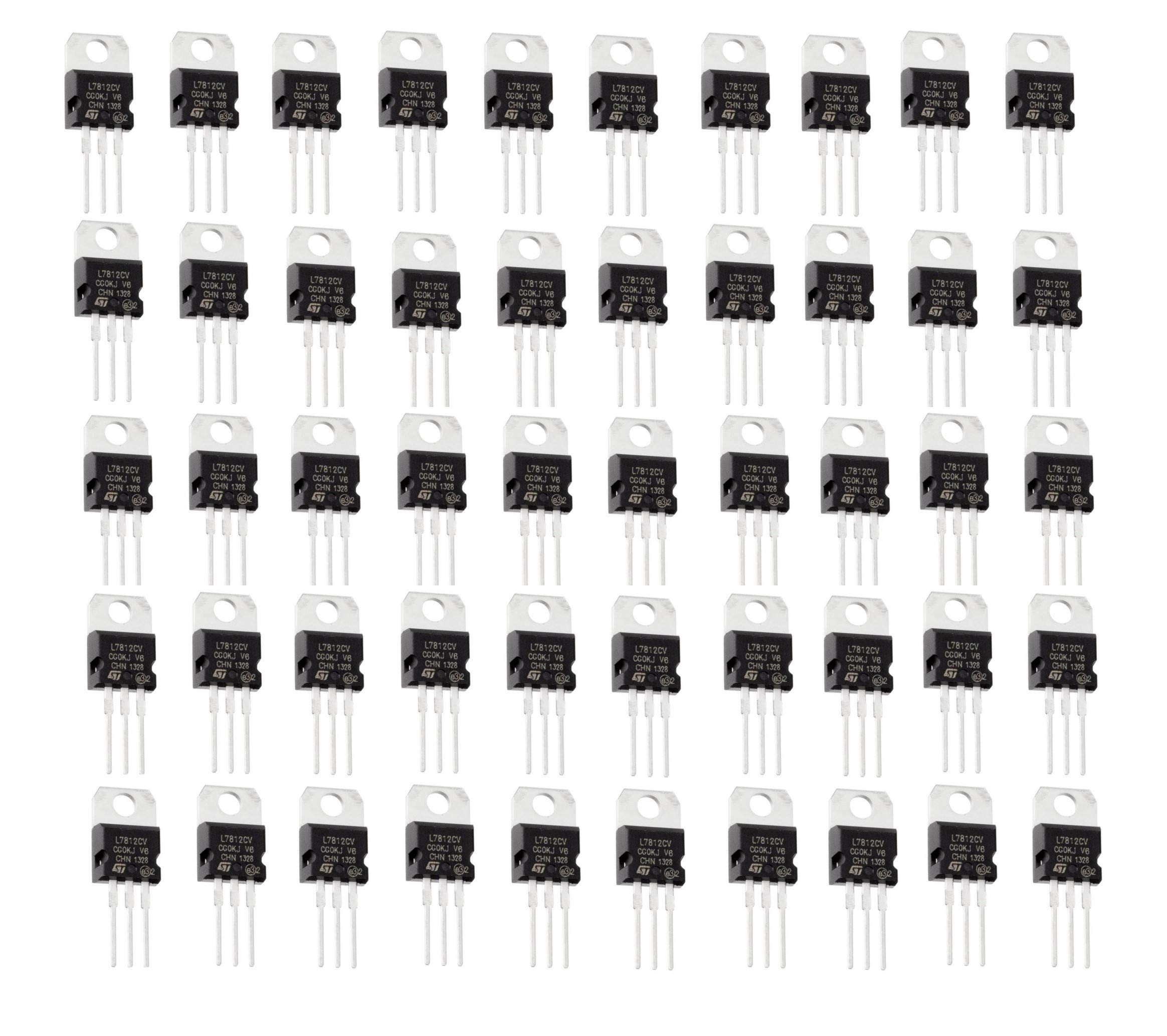 DENGINEERS GENUINE 7812 12V VOLTAGE REGULATOR ICS 50PCS BULKSALE PACK (B07B8MM516) Amazon Price History, Amazon Price Tracker