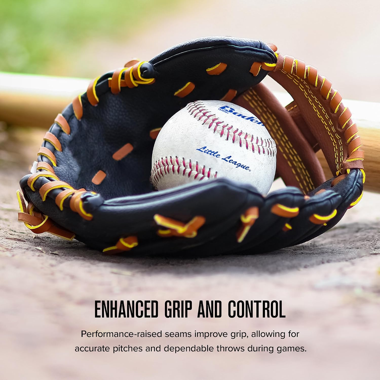 Baden | Official League | Leather Cover Baseballs | 1BBG | One Dozen