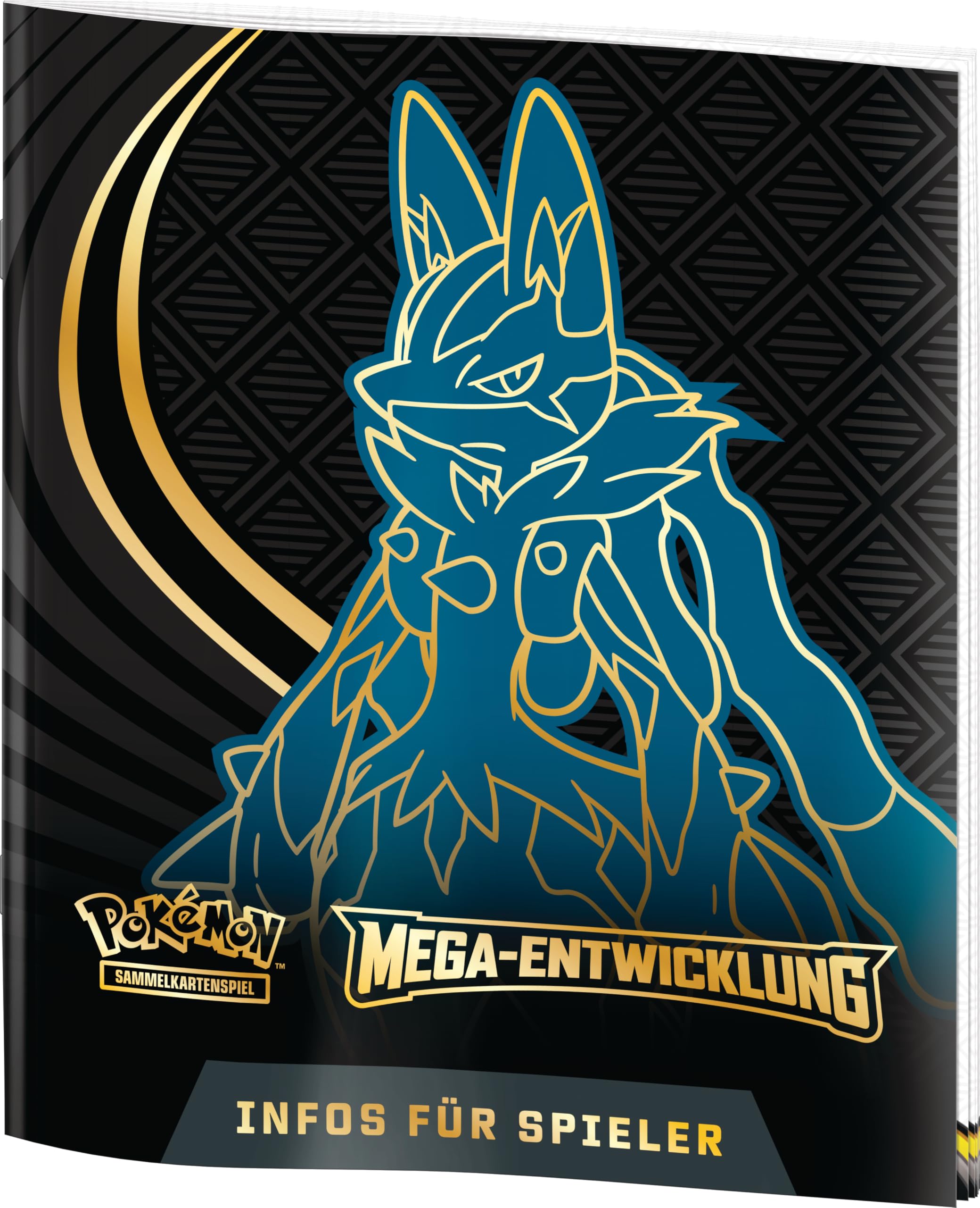 Pokémon-Sammelkartenspiel: Top-Trainer-Box Mega-Entwicklung: Lucario (1 Vollbild-Promokarte, 9 Boosterpacks & Zubehör)