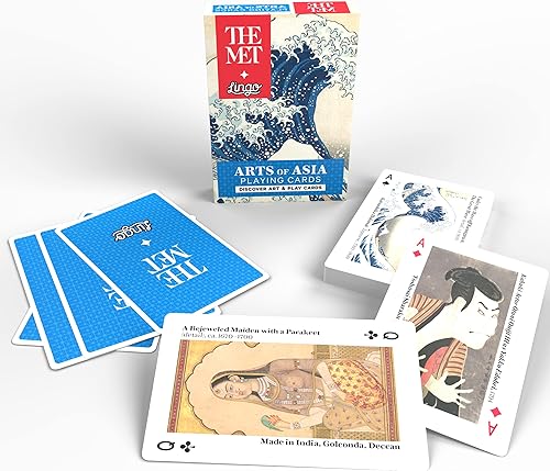 Lingo Naipes Arts of Asia - Museo Metropolitano de Arte x Discover Art & Play Cards | Hokusai