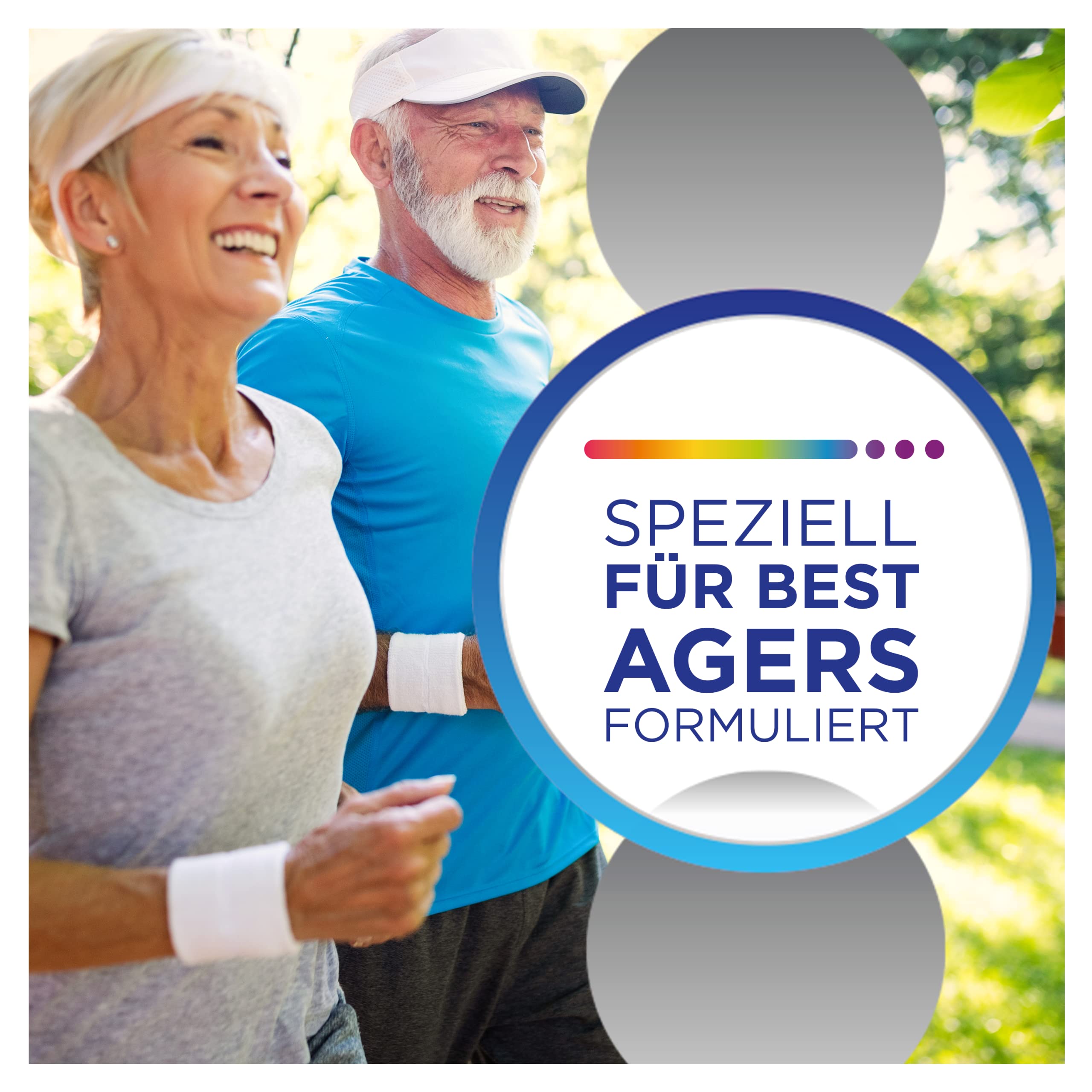 Multivitamin - Centrum Generation 50+ Hochwertiges Nahrungsergänzungsmittel mit Mikronährstoffen für Erwachsene ab 50 Jahren Vitamine Mineralstoffe Spurenelemente, 1x 180 Tabletten | Die hochwertige Komplettversorgung Generation 50+ mit lebensnotwendigen