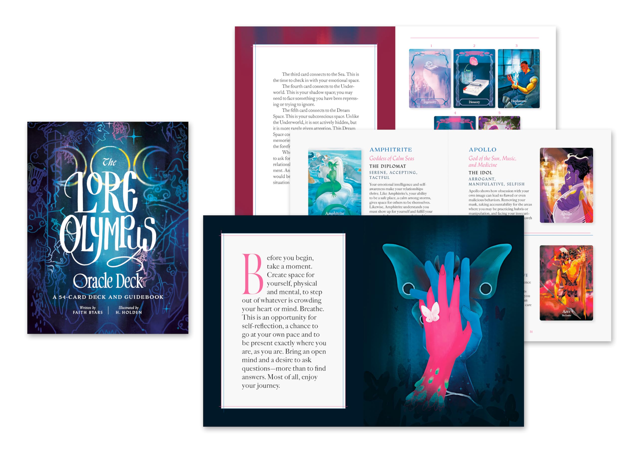 The Lore Olympus Oracle Deck: A 54-card Deck and Guidebook