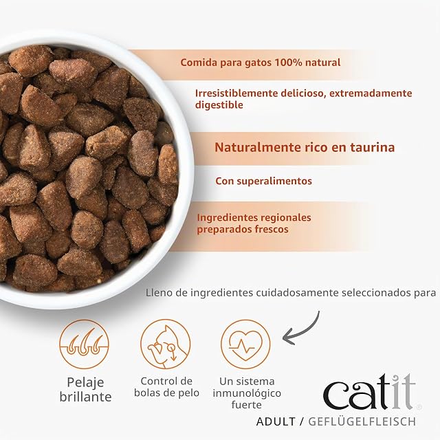 Foto 3 de 6 de Pienso para Gatos Adulto Catit Recipes -Receta de Aves, 2 kg