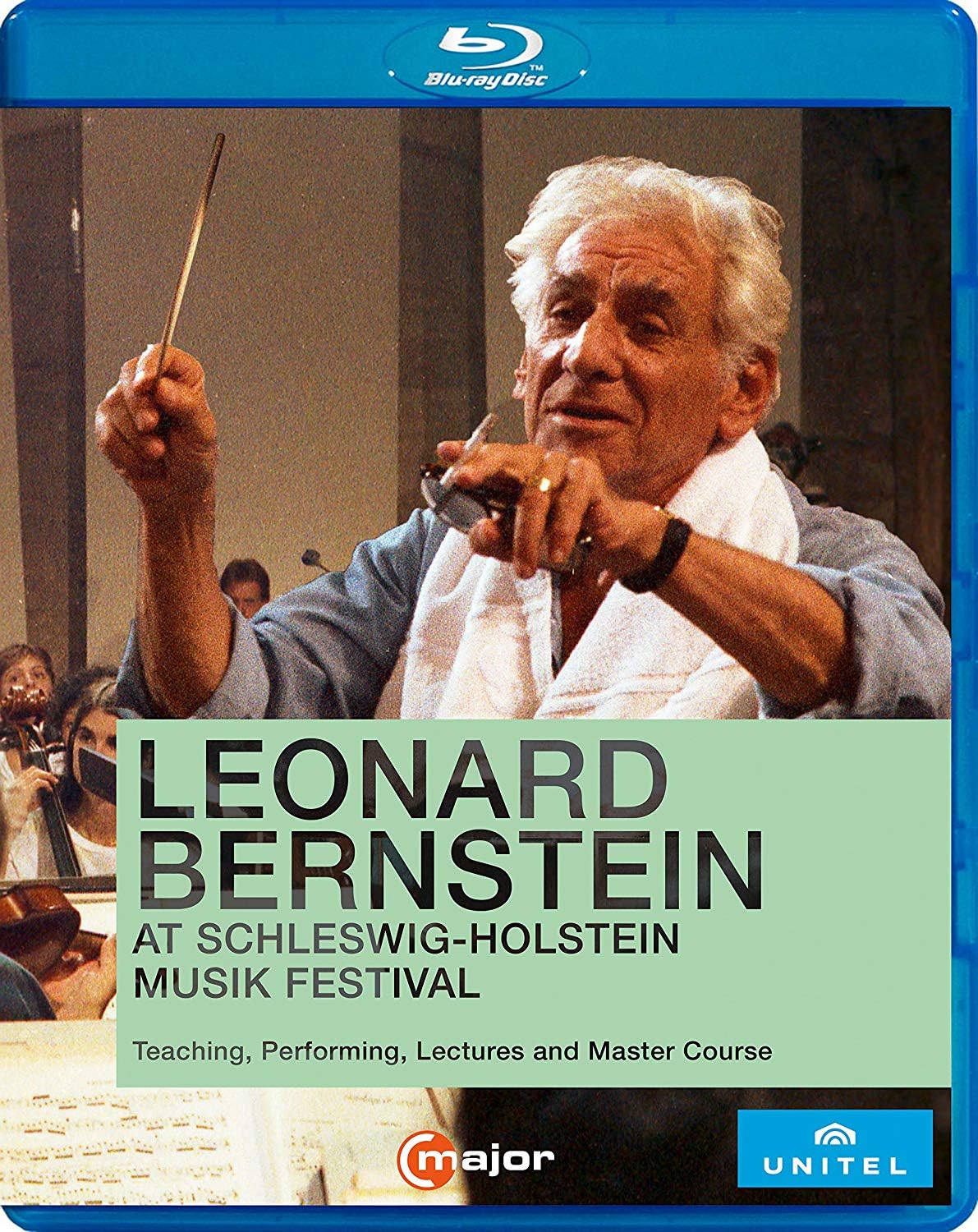 Leonard Bernstein at Schleswig-Holstein Musik Festival - Teaching, Performing, Lectures and Master Course [Blu-ray] [Region Free]