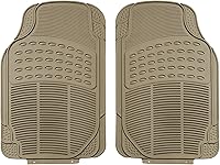 Vista 10 de FH Group Climaproof™ Juego de alfombrillas de vinilo antideslizantes recortables de 3 filas, ajuste universal para automóviles, camiones y SUV Negro