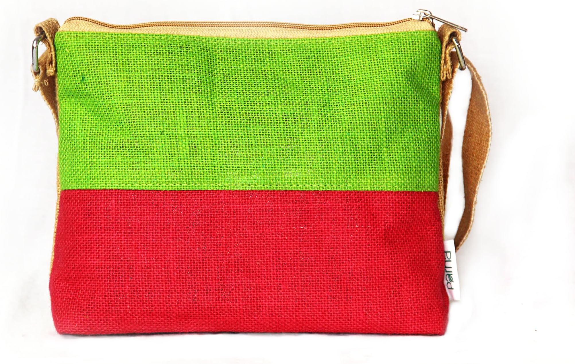 Parna Jute simple affordable echo friendly sling bag in 2colour combination
