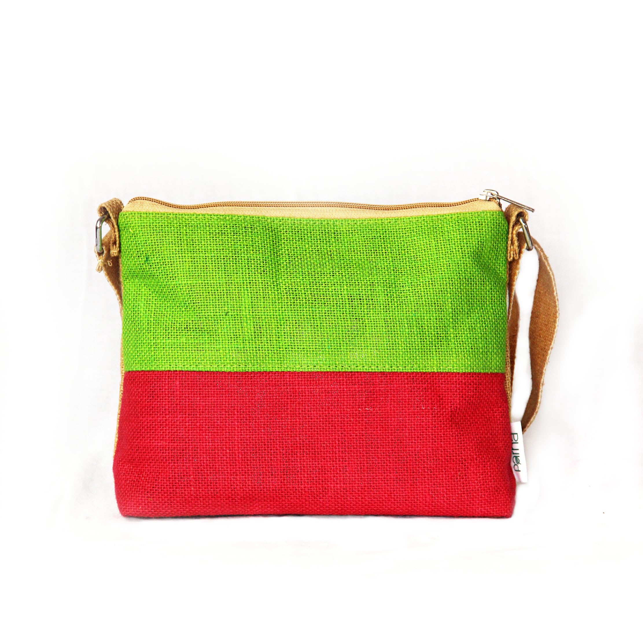 Parna Jute simple affordable echo friendly sling bag in 2colour combination