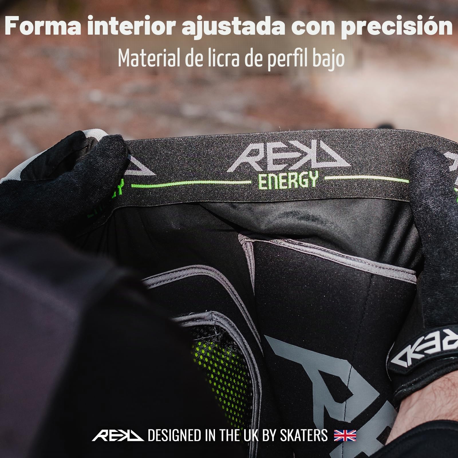 Rekd Energy Impact Shorts - Pantalón Corto Unisex Adulto