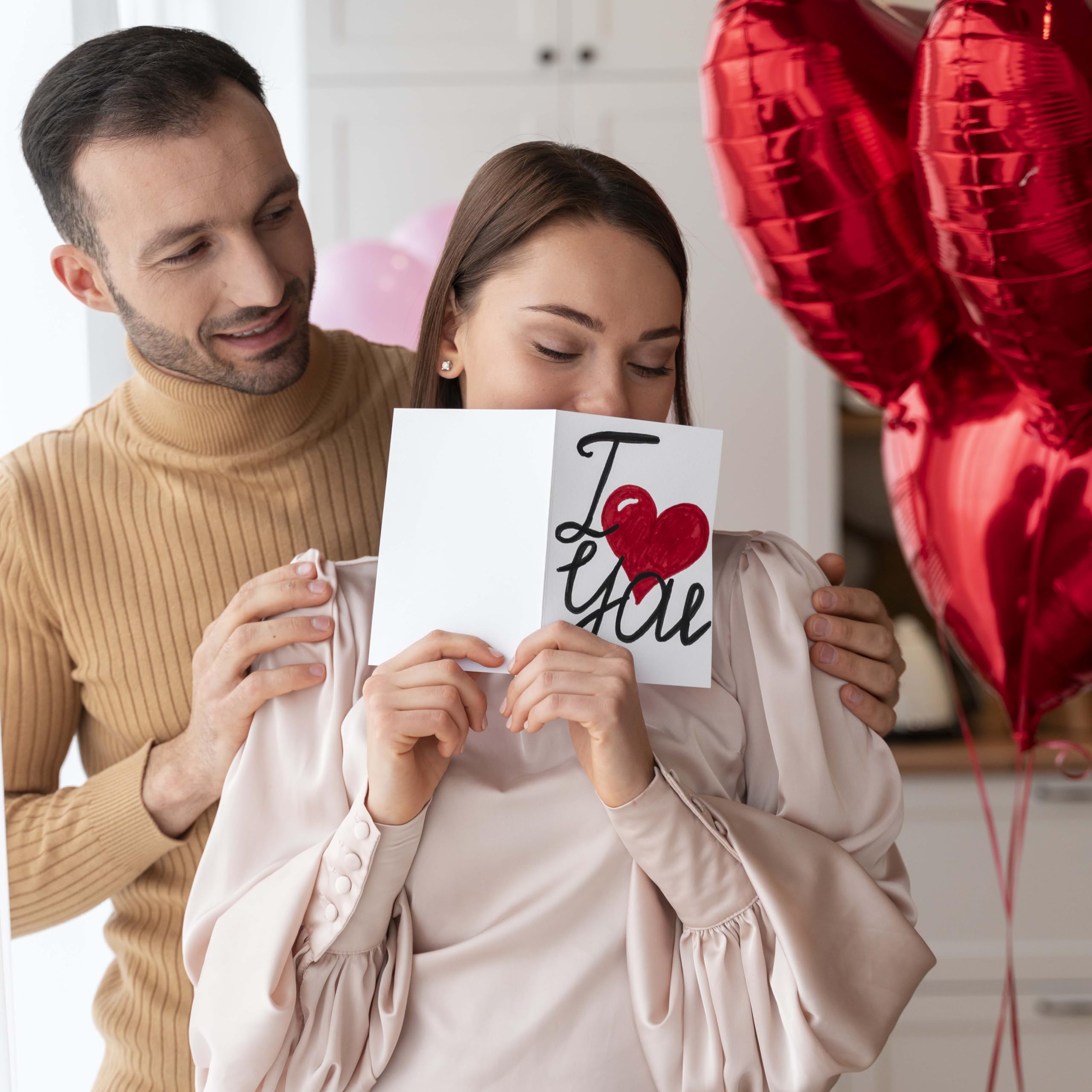 Lot de 100 cartes vierges et enveloppes, 12,7 x 17,8 cm, cartes vierges de qualité supérieure avec enveloppes, cartes de vœux vierges avec enveloppes pour la fabrication de cartes, Noël, anniversaire