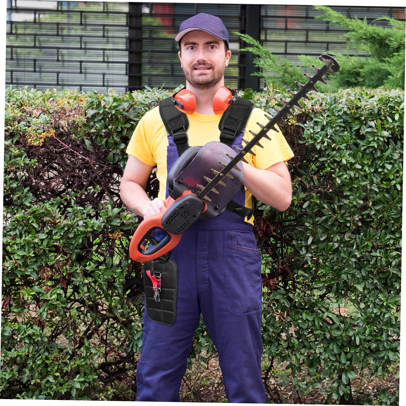 Correas De para Desbrozadora con Gancho De Transporte Correa De Hombro para Diseño De Hombro para Trabajo De Jardinería
