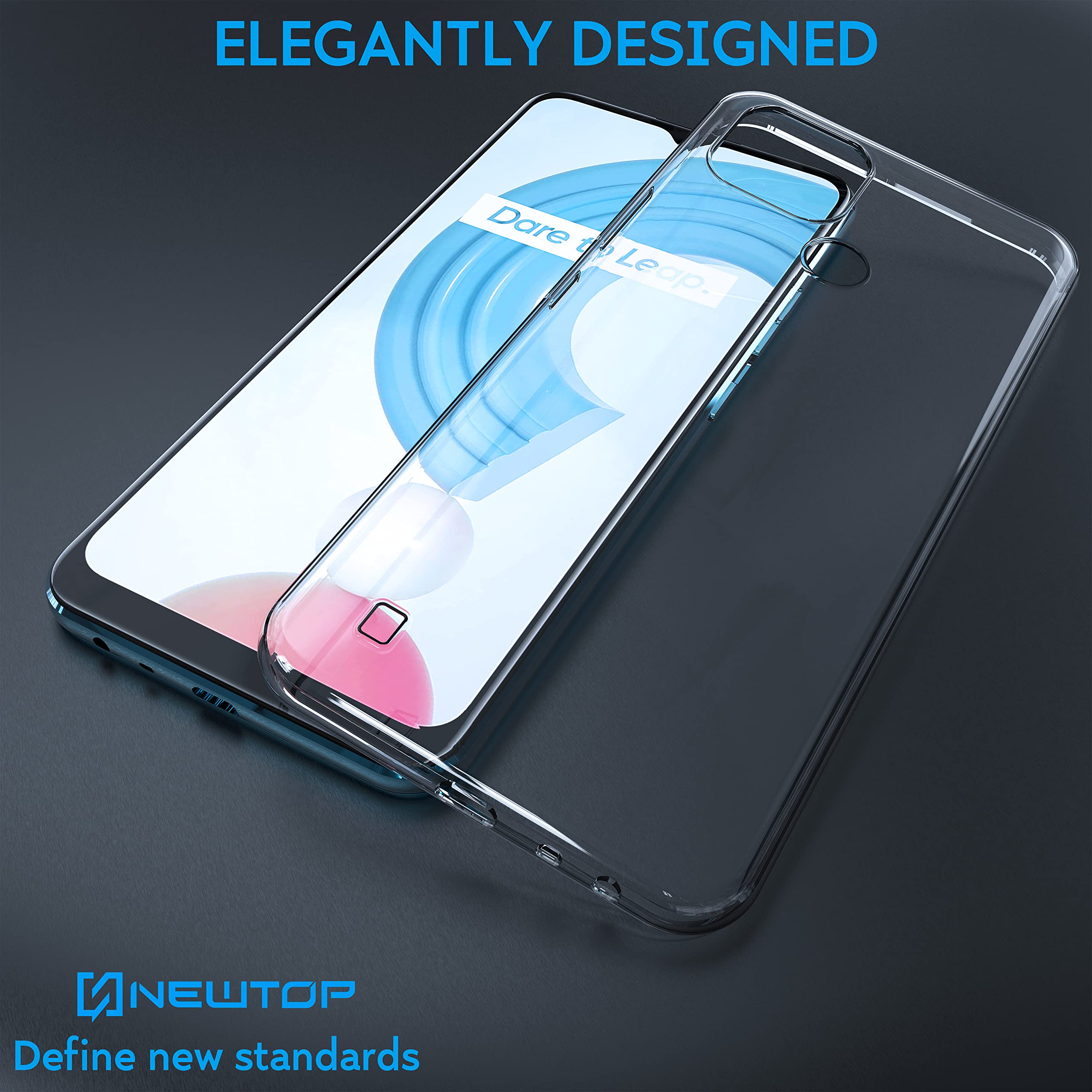 N NEWTOP Custodia Cover Compatibile Con Realme C21