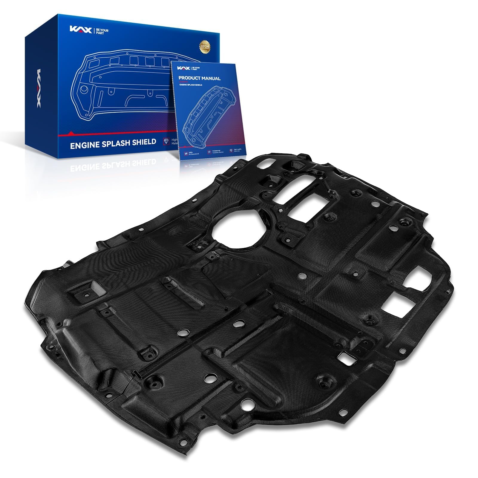 KAX Engine Splash Shield fit for 2010-2015 Toyota Prius, 1Pc