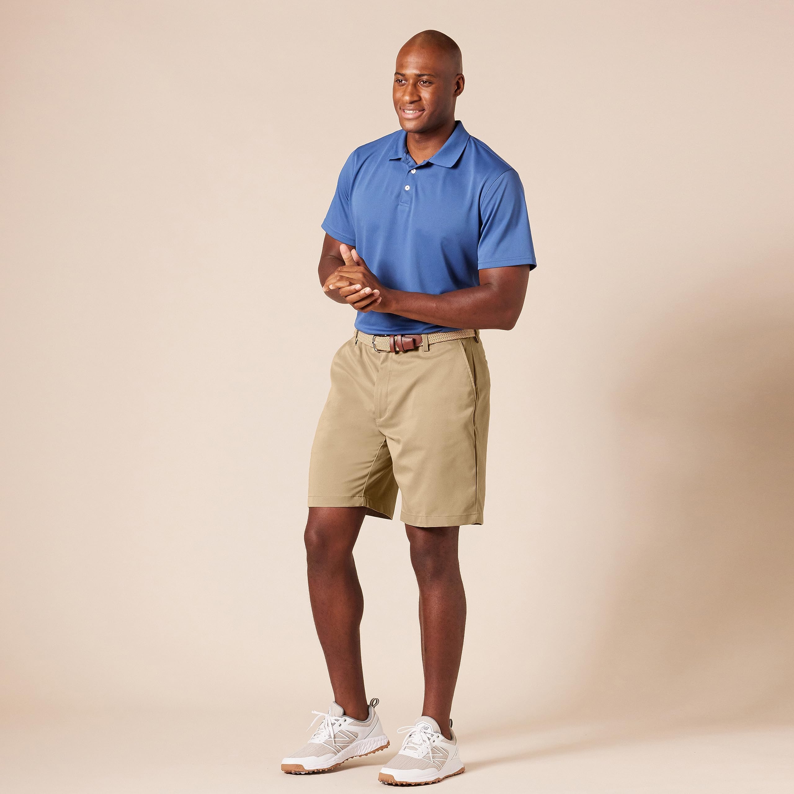 Amazon Essentials Herren Classic-Fit-Stretch-Golfshorts Big & Tall