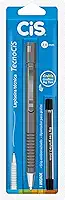 Lapiseira Técnica Tecnocis 2.0 mm, Cinza, Blister com 1 + Grafite