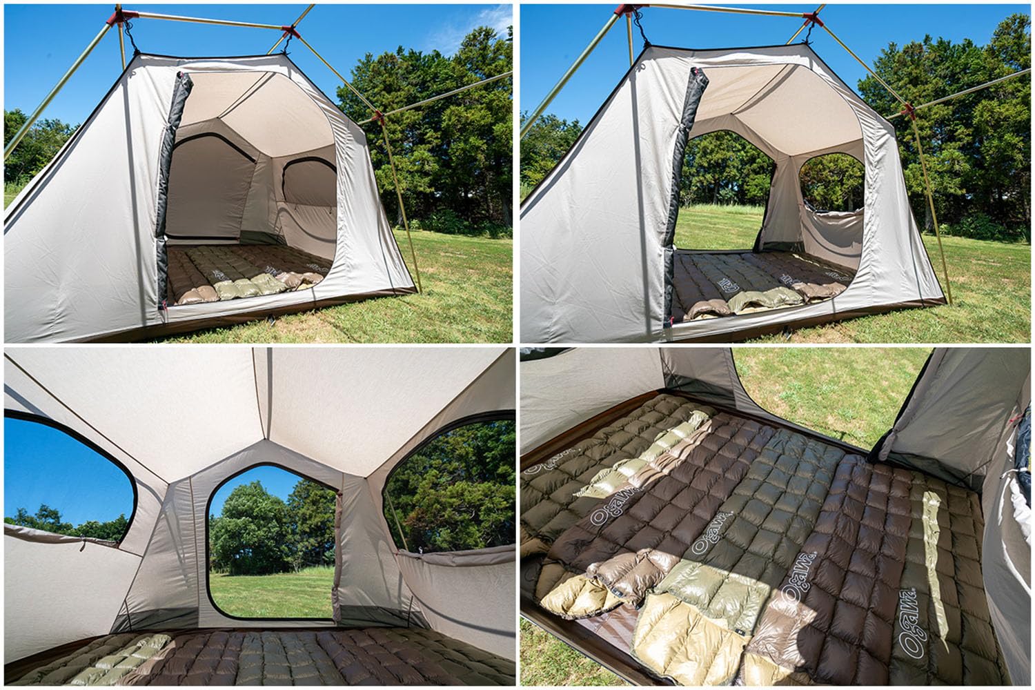 Amazon | ogawa(オガワ) アウトドア キャンプ インナーテント 5人用  