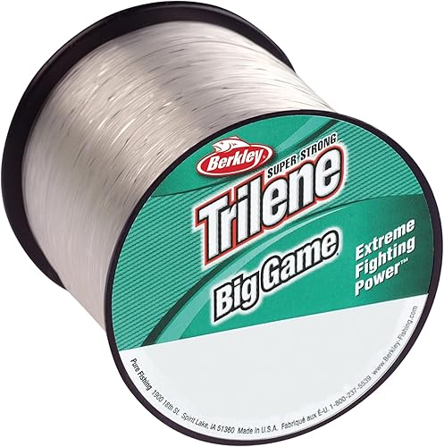 Miniatura 20 de Berkley Trilene Big Game - Sedal de pesca monofilamento Verde,Transparente,Solar Collector,Naranja (Blaze Orange),Líder mono claro,Marrón