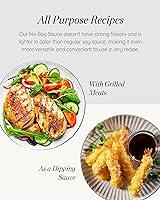 Vista 11 de SEMPIO Salsa sin soya: alternativa a la salsa de soja multiusos, condimento multiusos hecho con guisantes y proteína de guisantes en lugar de soja