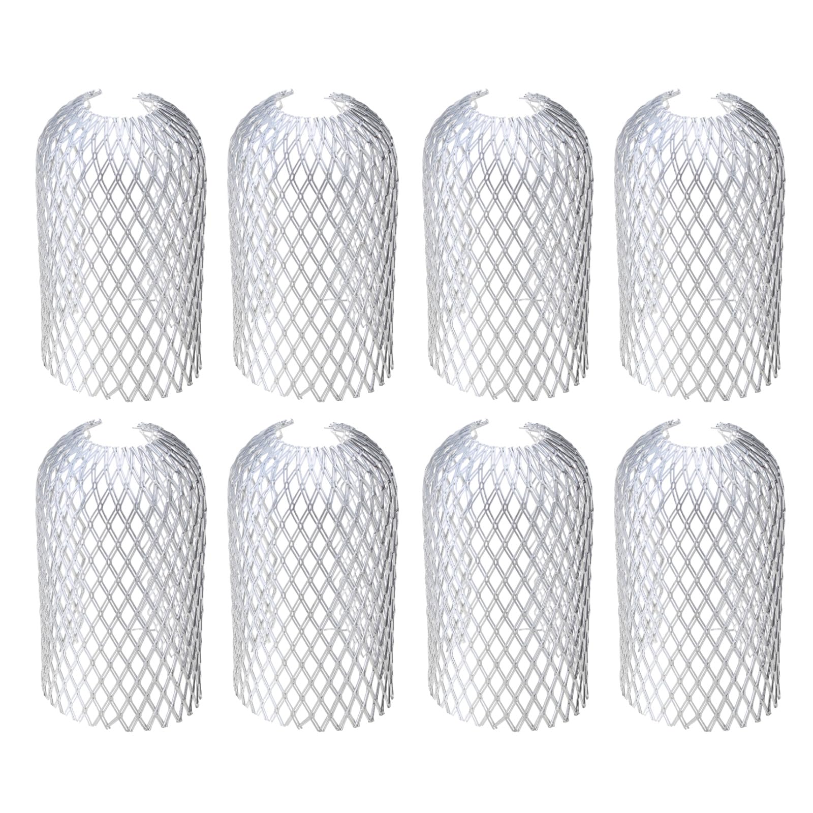 4 / 8pcs Gutter Strainer Gutter Protections Downpipe Protections Aluminium Filter Grid Catches Sieve Sieve
