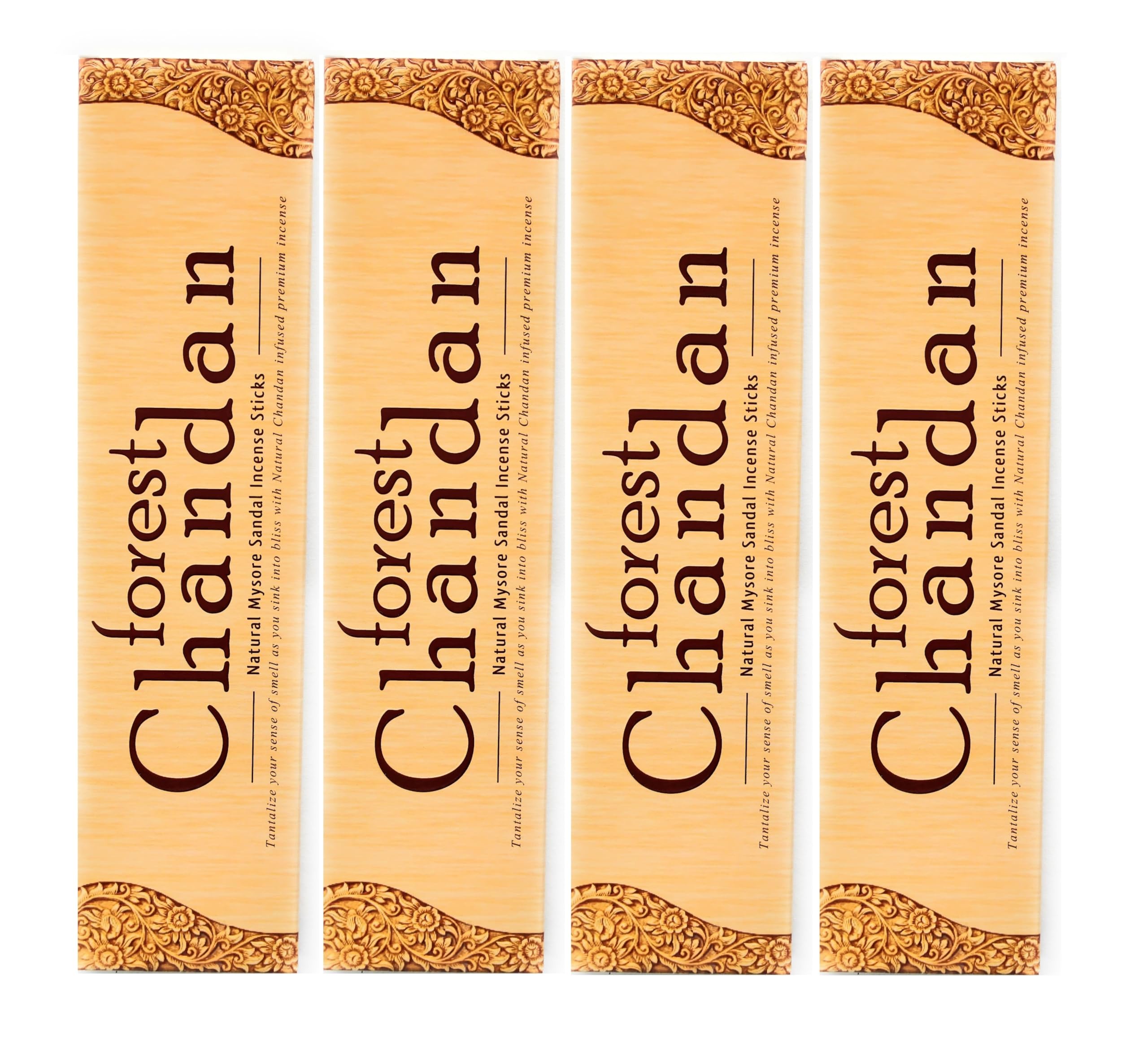 Forest Fragrance Chandan Premium Incense Sticks | Pack of 4 | Long Lasting Mysore Sandal Fragrance-image-12