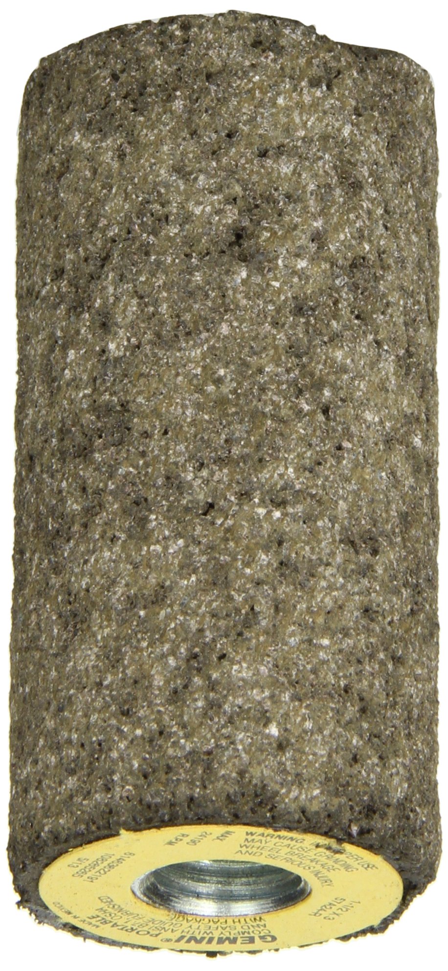 Norton Gemini Snagging Abrasive Plug, Type 18, Square Tip, Aluminum Oxide, 5/8