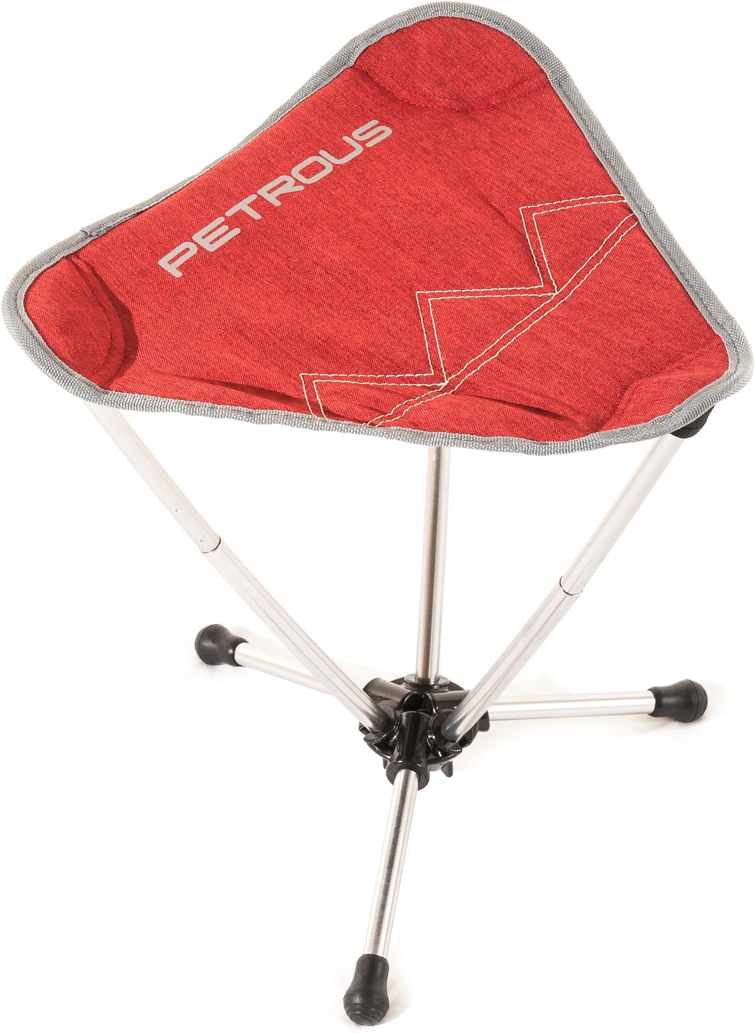 BBQ Tripod Chair - Ultra Light Weight Compact Technical Collapsible Stool - Perfect for Camping, Hiking, Backpacking, Bikepacking, Mountaineering