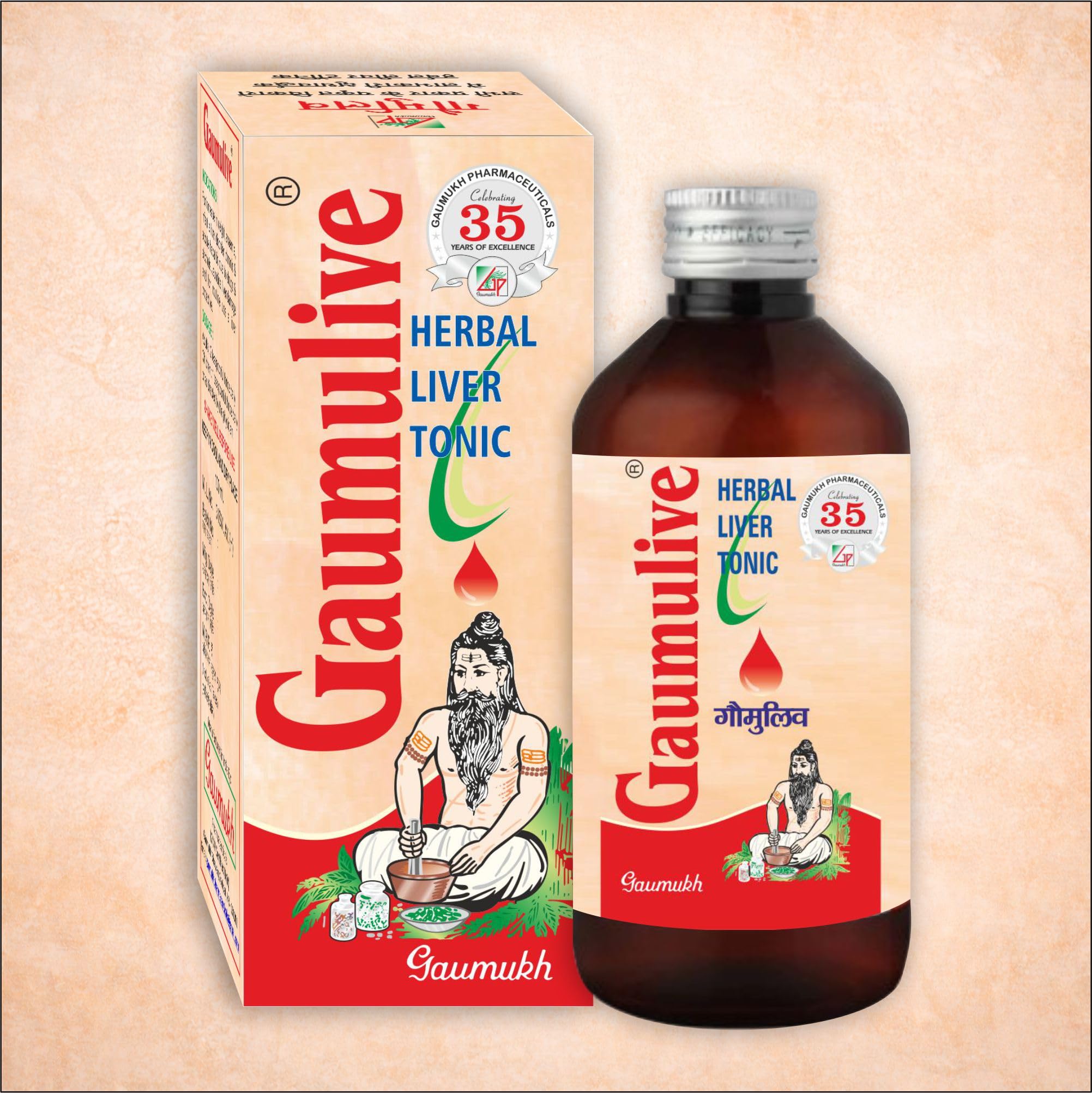 Gaumulive Herbal Liver Tonic | Restores Liver Function | Supports Detox and Metabolism | Promotes Healthy Digestion | 200 ml-picture-27