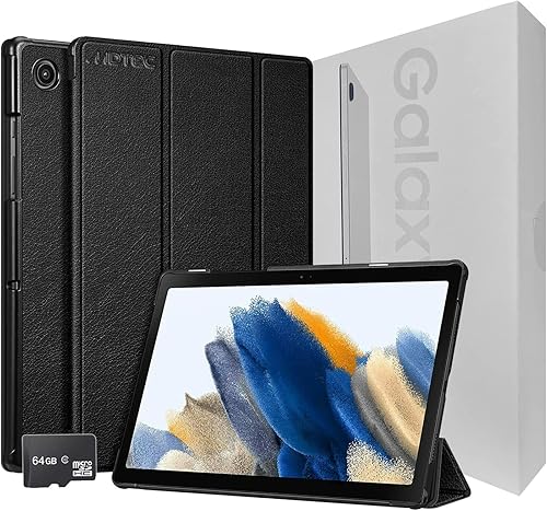 Samsung Paquete internacional de tabletas para Galaxy Tab A8 de 10.5 pulgadas, 32 GB, Wi-Fi Android 11, pantalla táctil, MDTec, funda rígida de tres