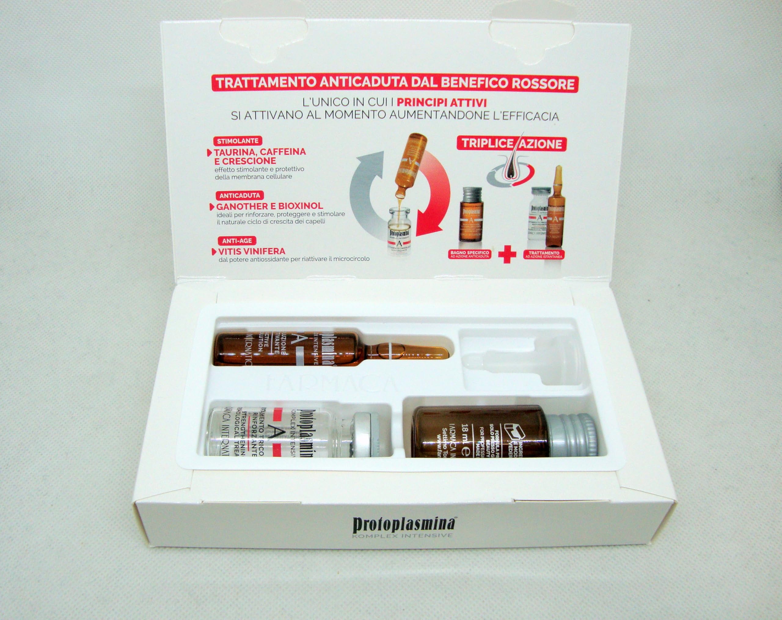 Protoplasmiana New Kit 12 Komplex intensywna stymulacja wzmacniająca i przeciwstarzeniowa