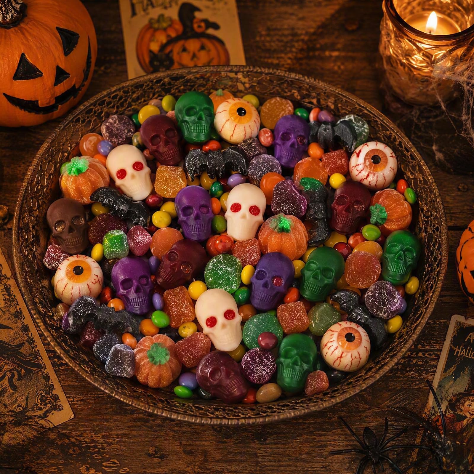 Skull Candy Molds - 4 Pack Gummy Skull Silicone Molds -4 Skull Candy Molds - 4 Pack Gummy Skull Silicone Molds -4