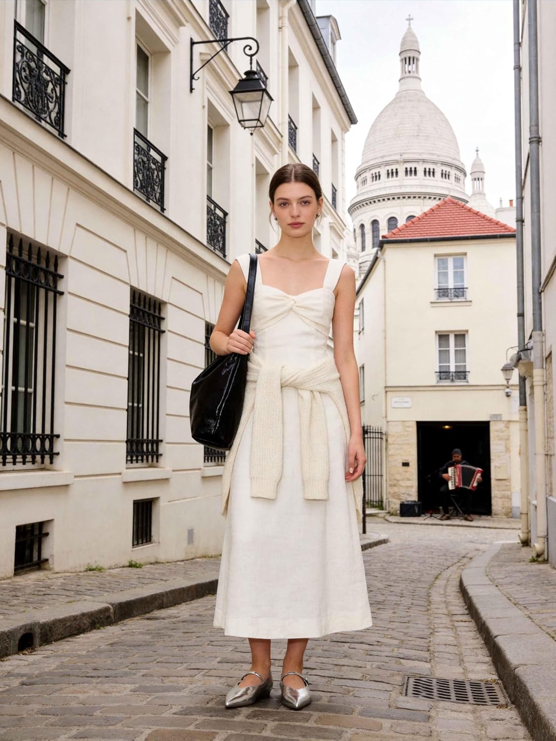 Reitoye Flats for Womens Closed Pointed Toe Ballet Flat Comfortable Dressy Work Slip On Casual Shoes Womens Flats