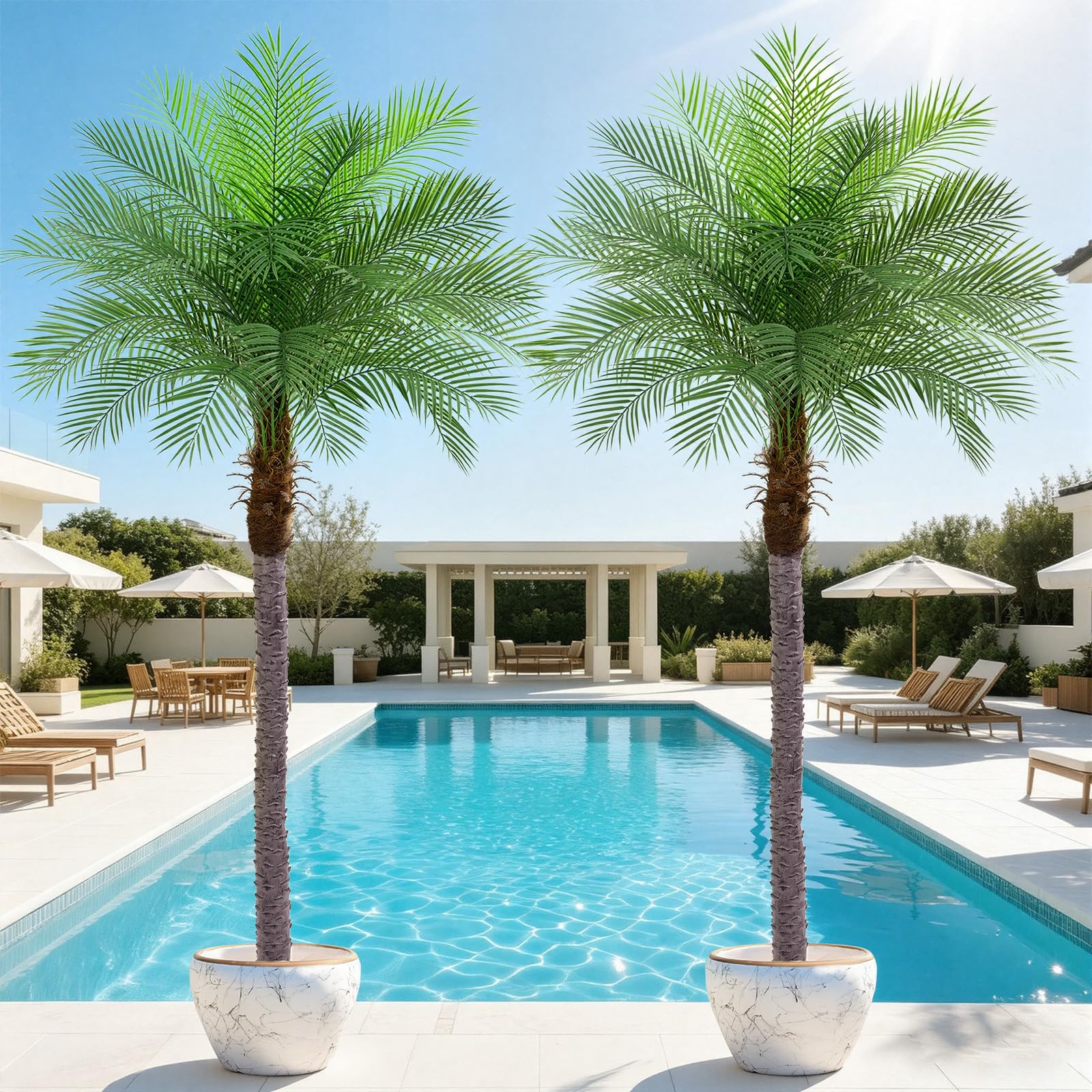 Photo 1 of Keeplush 9ft Artificial Phoenix Palm Tree