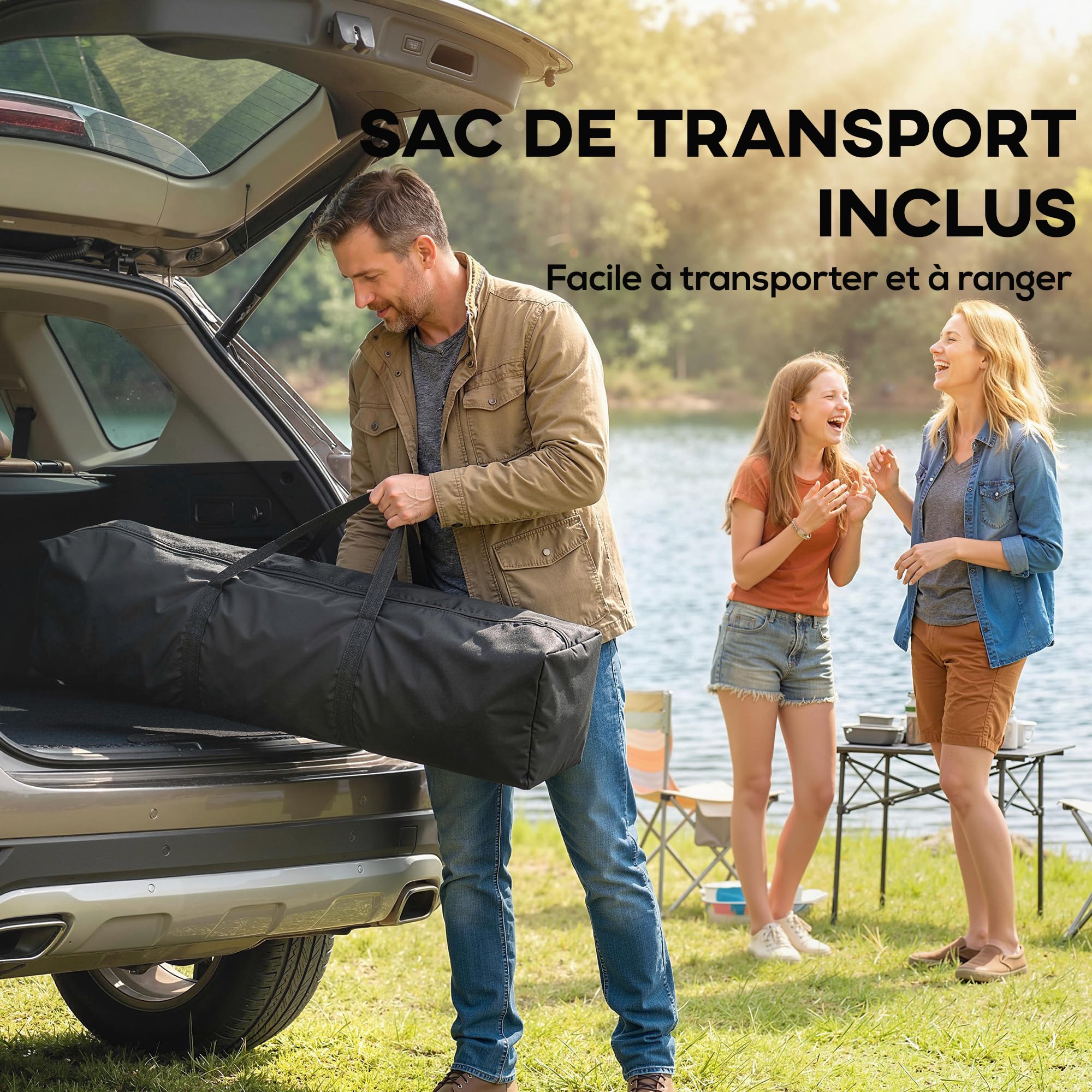Outsunny Tonnelle de Jardin 2,5 x 2,5 m Pop up Tente Pliante réglable en Hauteur Protection UV50+ tonnelle Pliante avec 4 parois latérales Sac de Transport Montage Facile Gris foncé