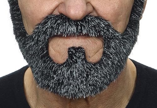 Miniatura 6 de Mustaches Self Adhesive On Bail Fake Beard Novelty False Facial Costume Accessory for Adults