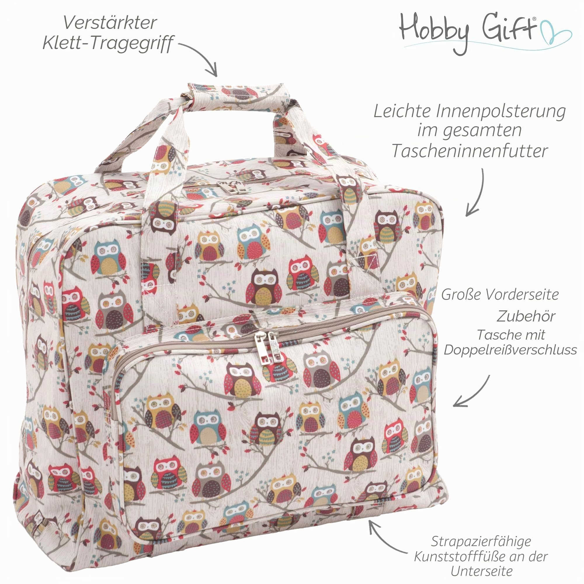 Nähmaschinentasche von Hobbygift, sortiert, Einheitsgröße