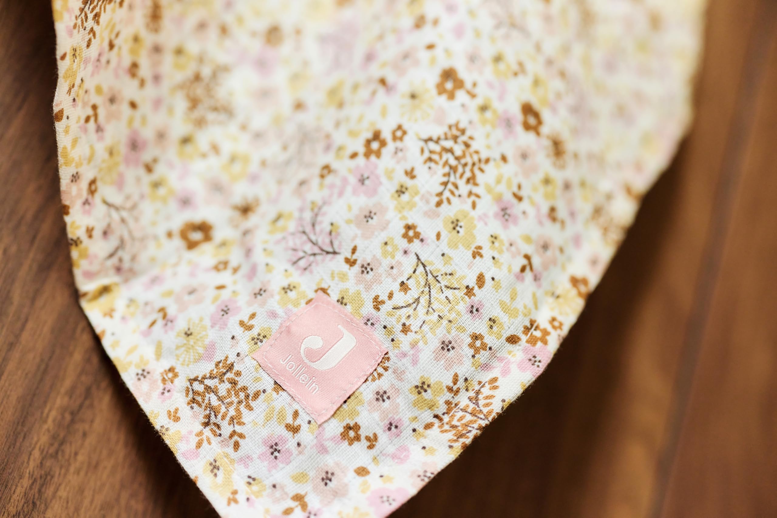 Jollein Muslin Swaddles Baby, Flower Fairies, 2-Pack, 115x115cm, 100% Cotton, Baby Muslin Cloths, Muslin Baby Blanket - Image 4