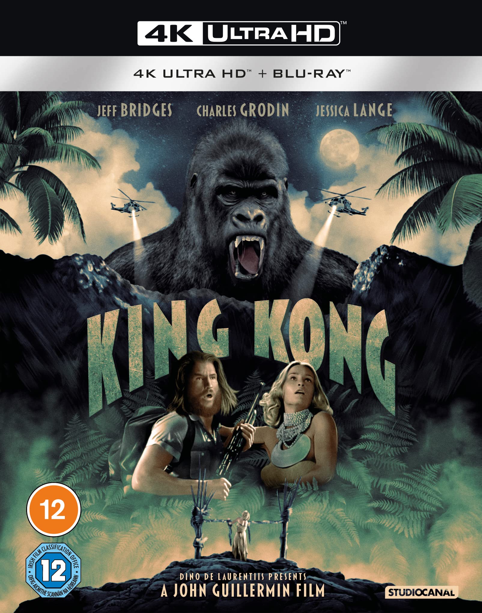 4K UHD BLU-RAY  KING KONG 1976   BRAND NEW SEALED UK STOCK