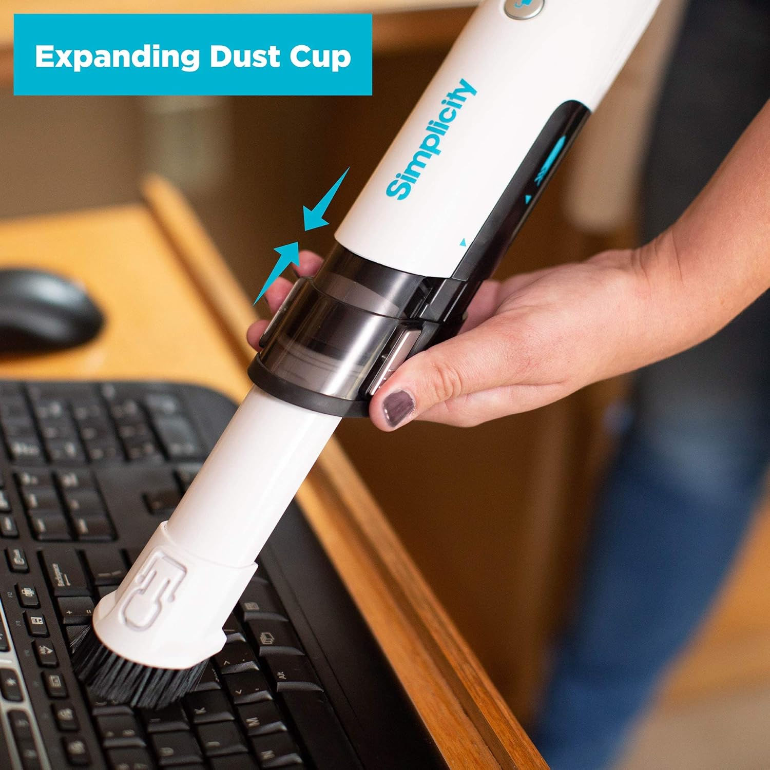 🛒 Crаzу Dеаlѕ Cordless Handheld Vacuum by Simplicity, S5 Mini Vacuum with Extendable Dust Cup, Desk Vacuum, 2 Speeds Frее Shірріng 🛒 Cordless Handheld Vacuum by Simplicity, S5 Mini Vacuum with Extendable Dust Cup, Desk Vacuum, 2 Speeds