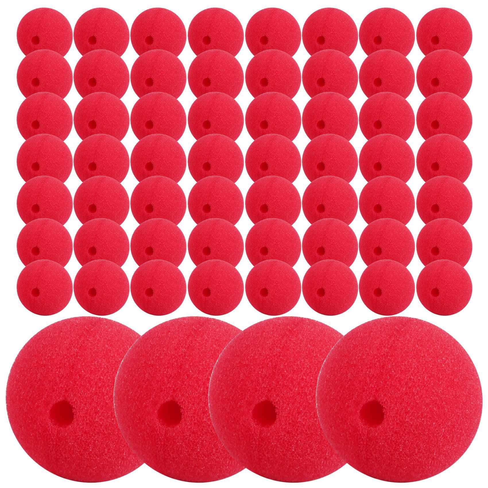 360 Stück Rote Clown Nasen Cosplay Nasen Schaumstoff Nasen für Halloween Weihnachten Karneval Kostüm Dress Up