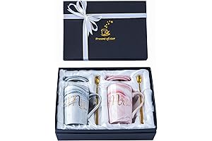 Mr. and Mrs. Coffee Mugs: Anniversary Gifts for Couples